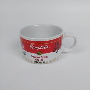 Campbell’s Souper Stars on Ice‎ Mug Bowl Olympic Kwan Bobek Tara Lipinkski 1998